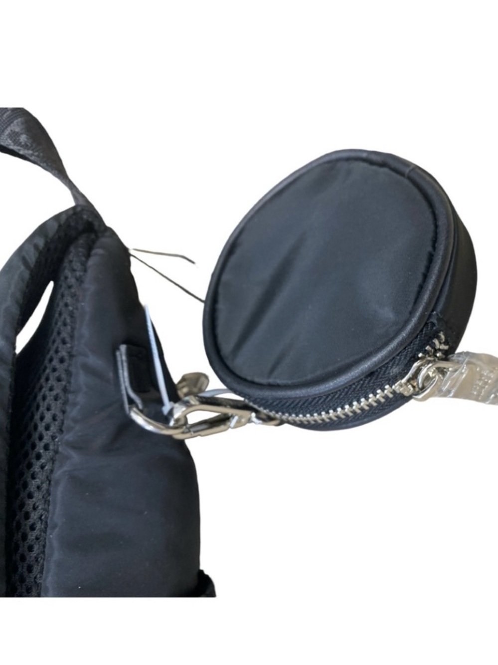 Steve Madden Black Quilted Sling Crossbody Bag - NWOT - Picture 2 of 14
